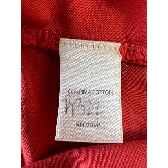 J Jill Pure Jill Women's Curved Seam Tunic Top Salmon Pink Size S *READ* - Picture 6 of 11